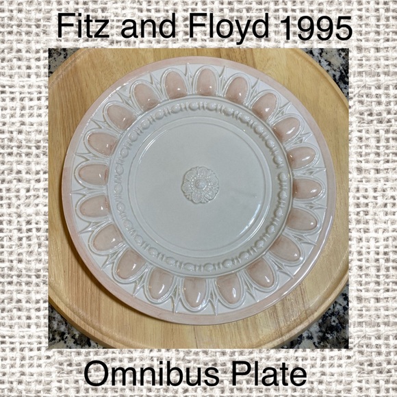 Fitz and Floyd 1995 Vintage Omnibus Plate - Picture 1 of 8
